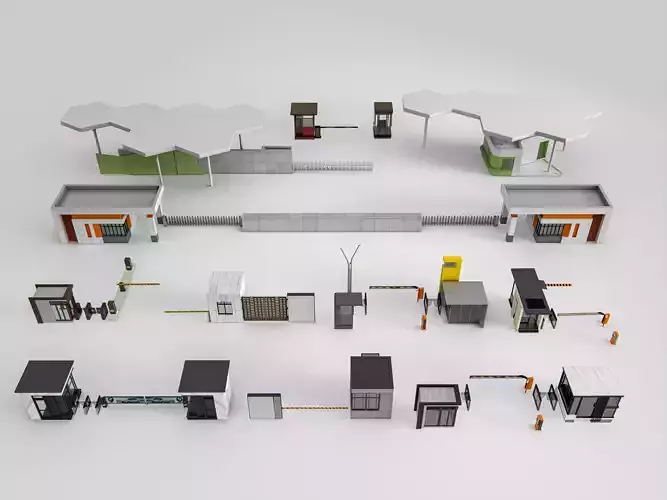 Security guard booth 1