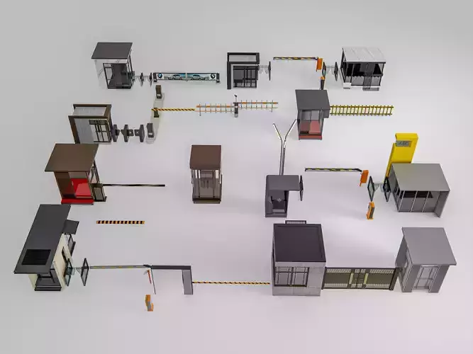 Security guard booth 2