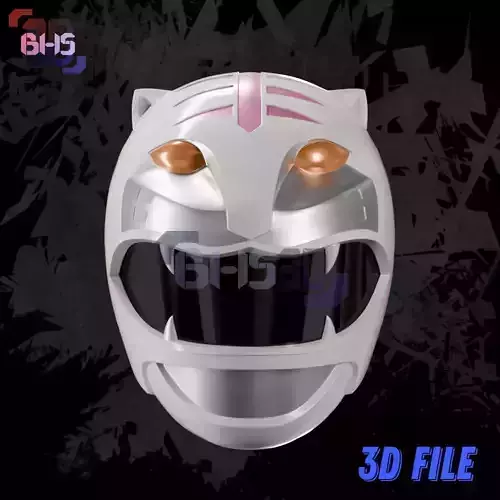 Gao White Tiger Helmet 3D