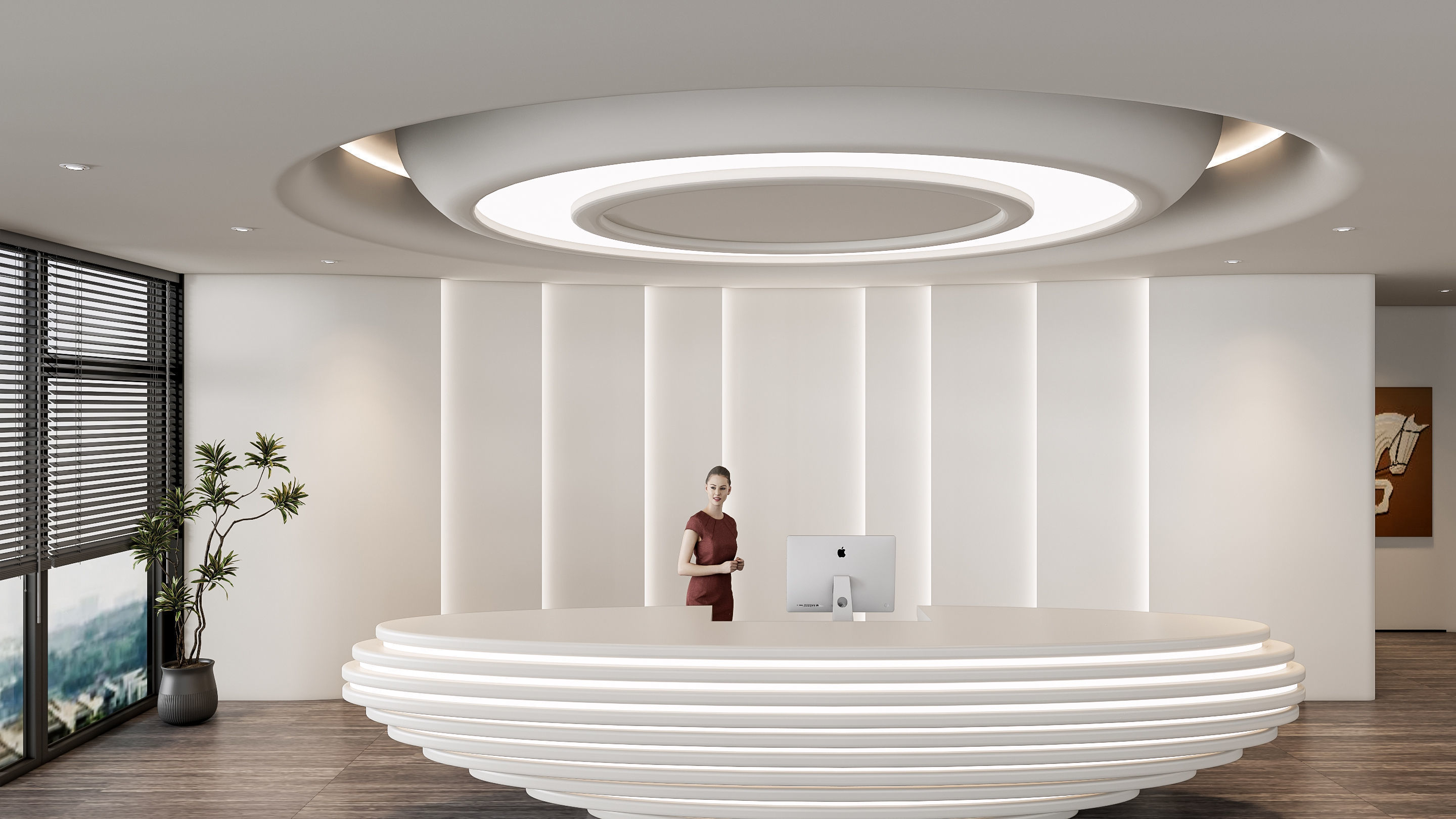 Reception 1 3D model_10