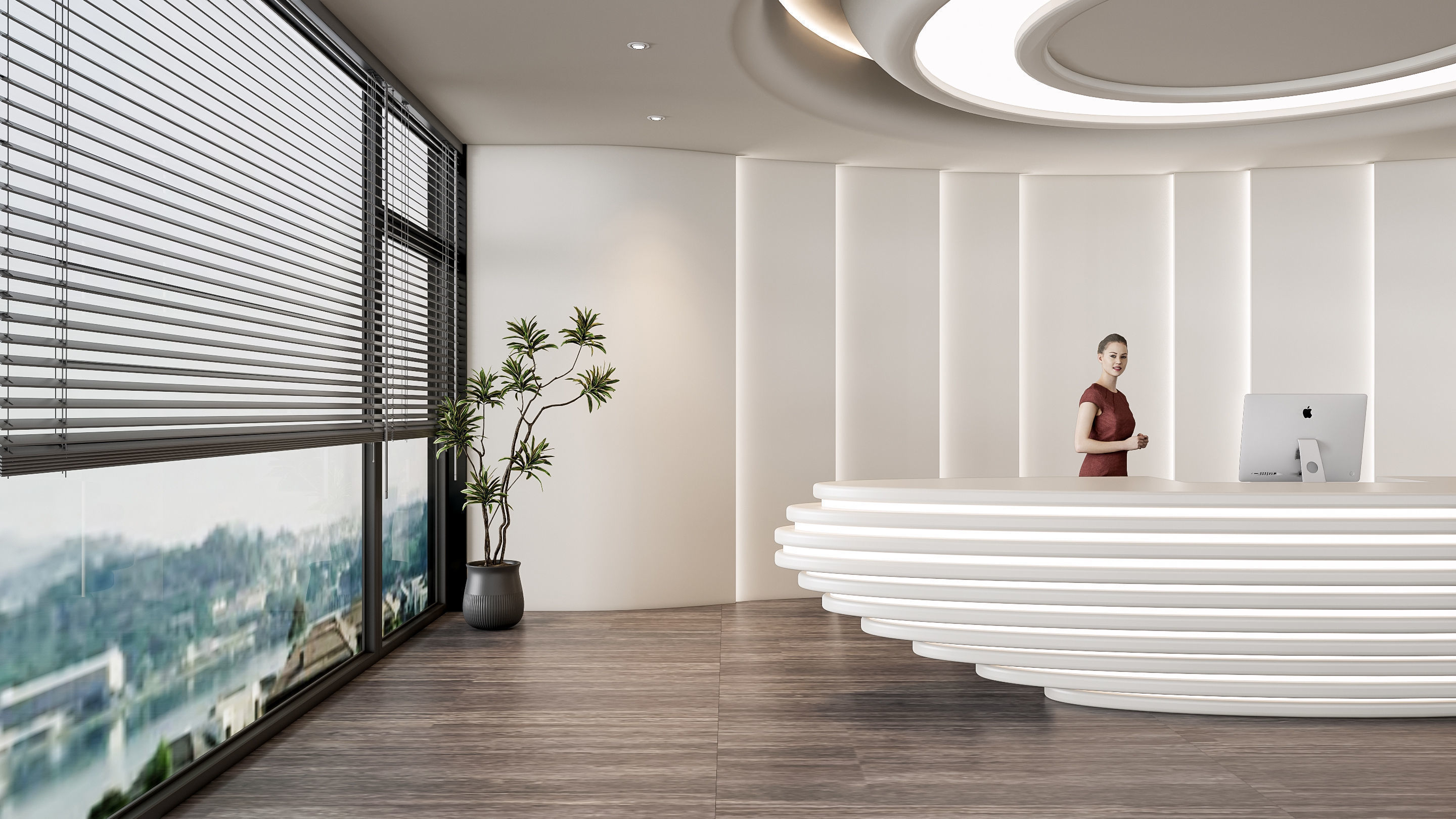 Reception 1 3D model_8