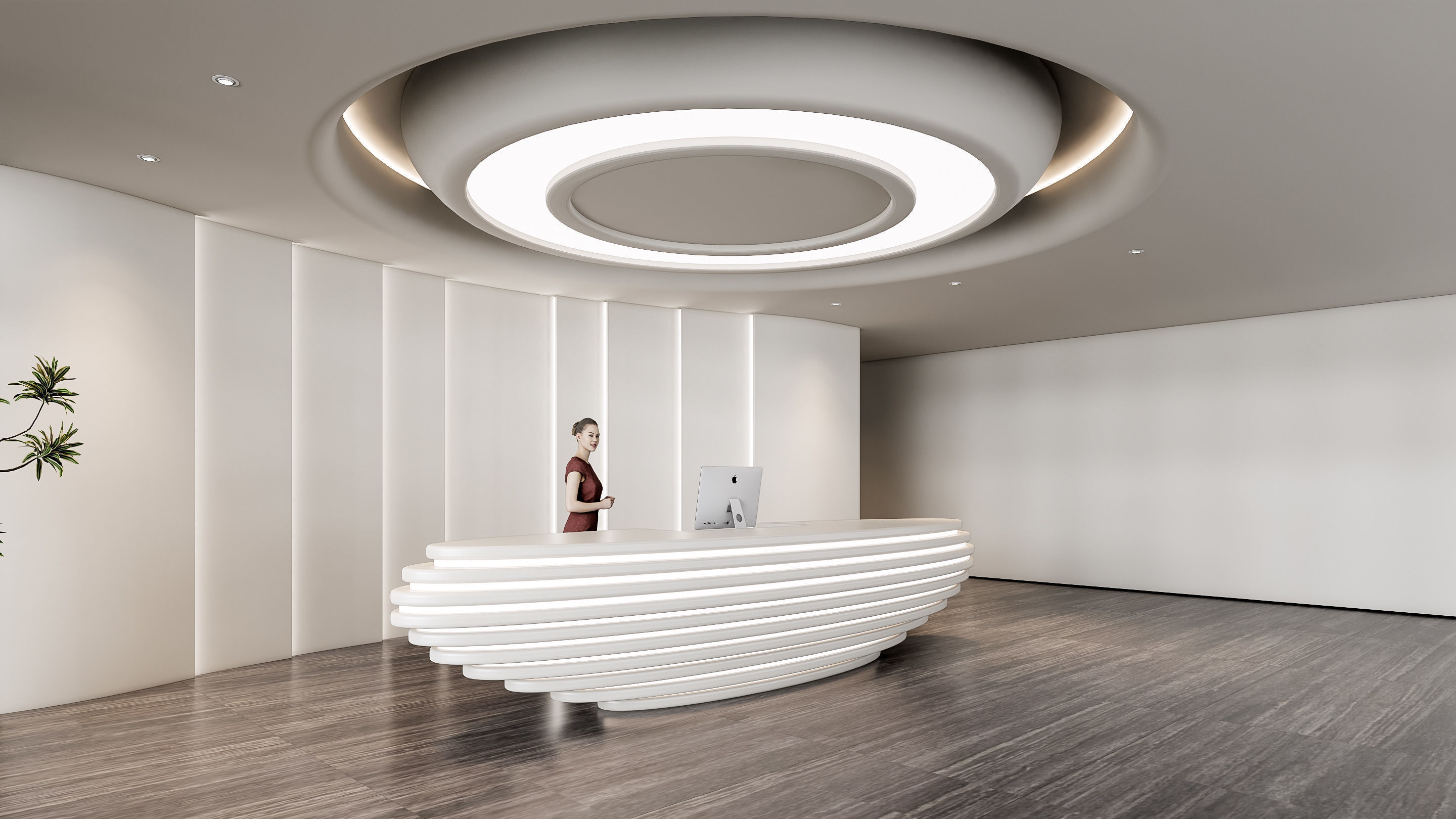 Reception 1 3D model_2