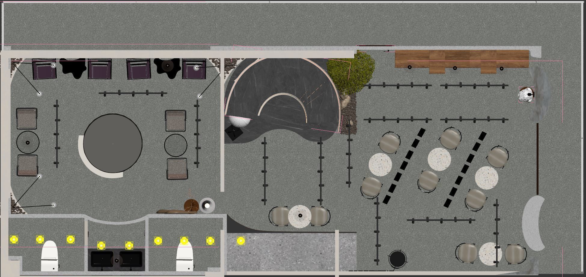 COFFEE SHOP INTERIOR DESIGN 3DSMAX CORONA RENDER 3D model_11