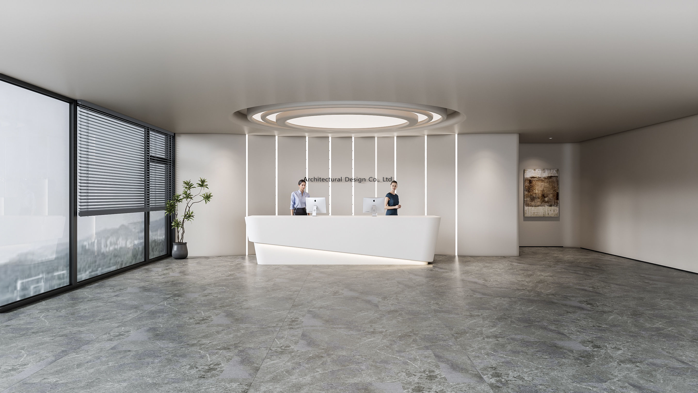 Reception 2 3D model_6