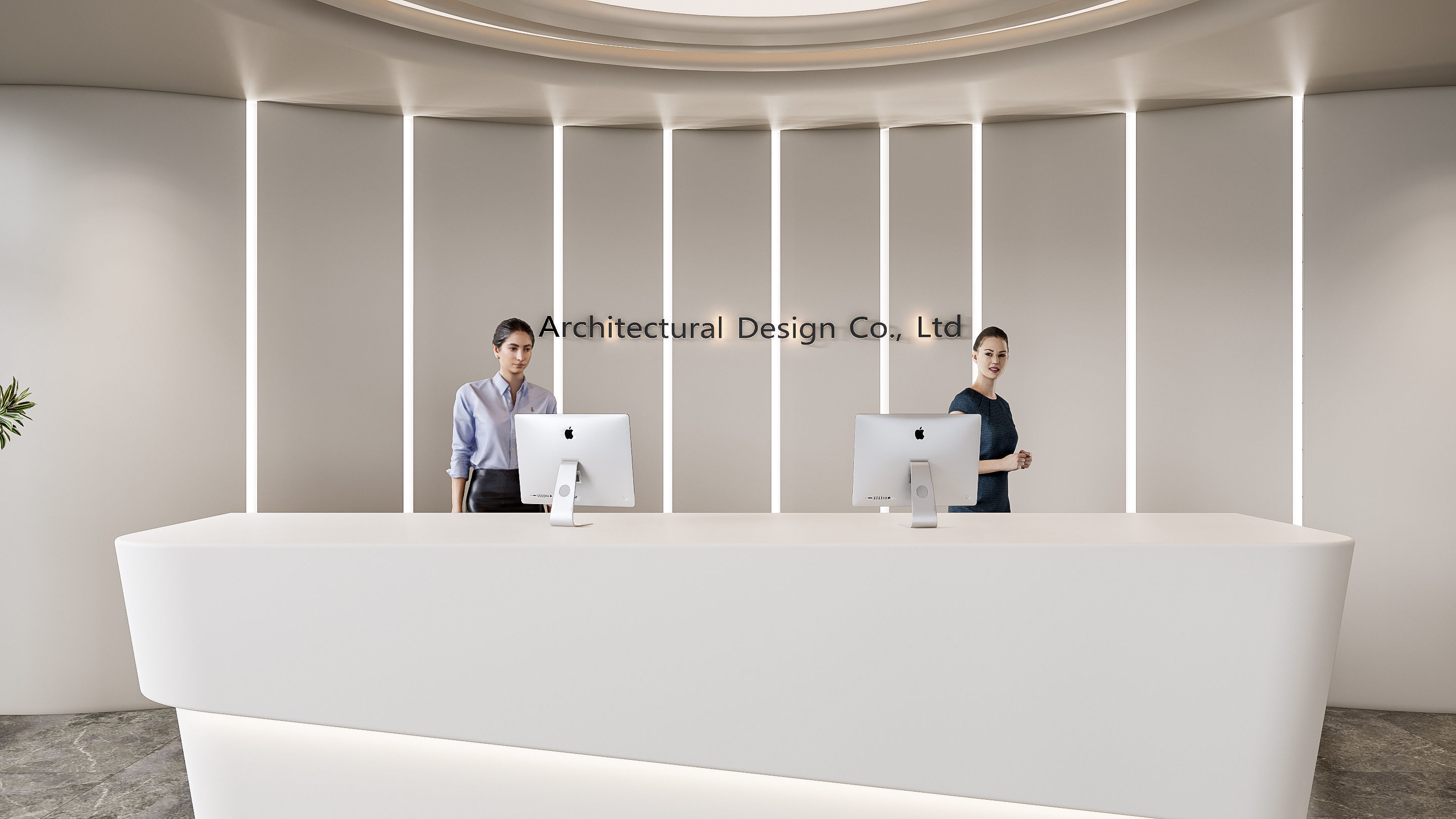 Reception 2 3D model_10