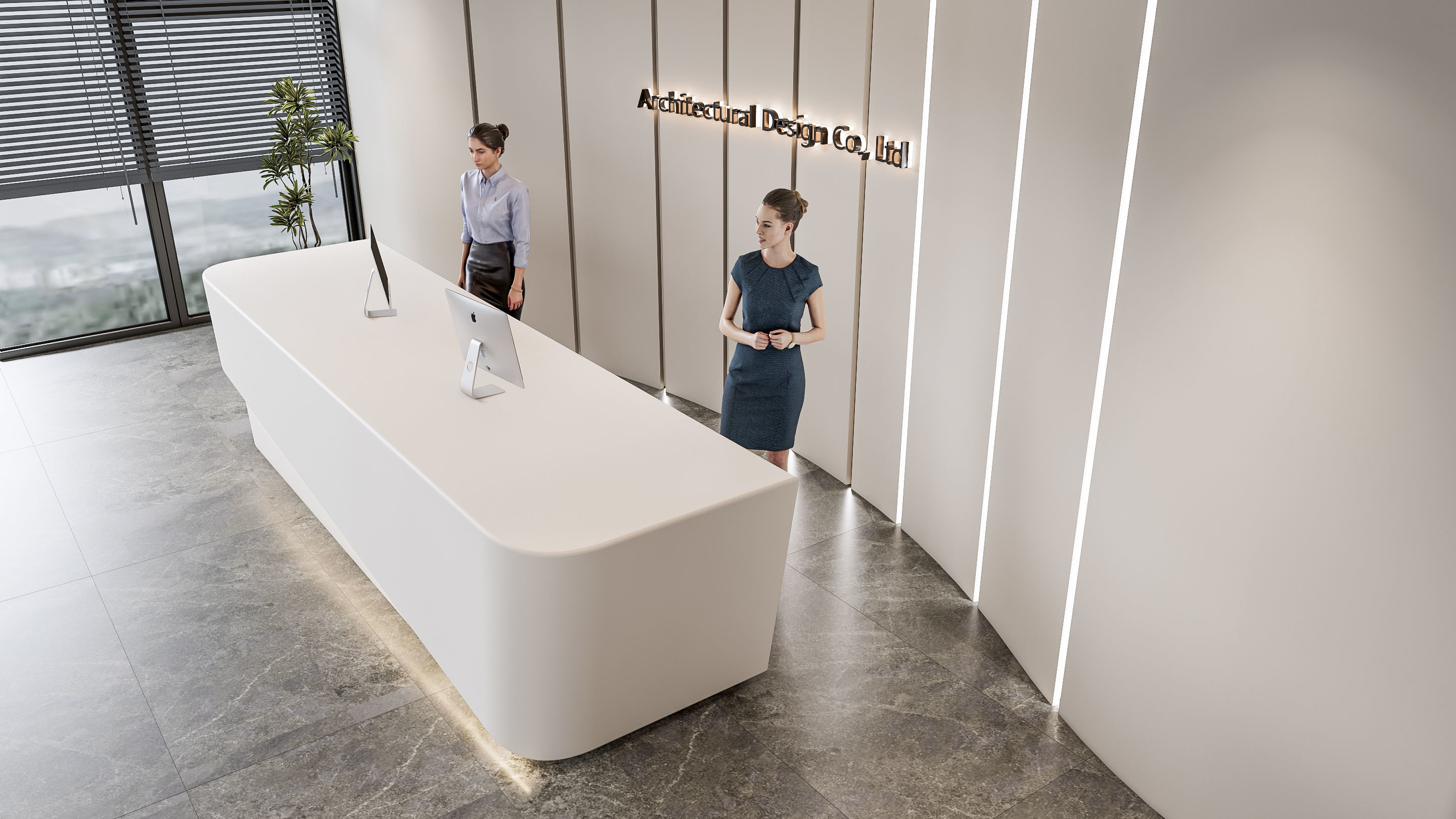 Reception 2 3D model_13