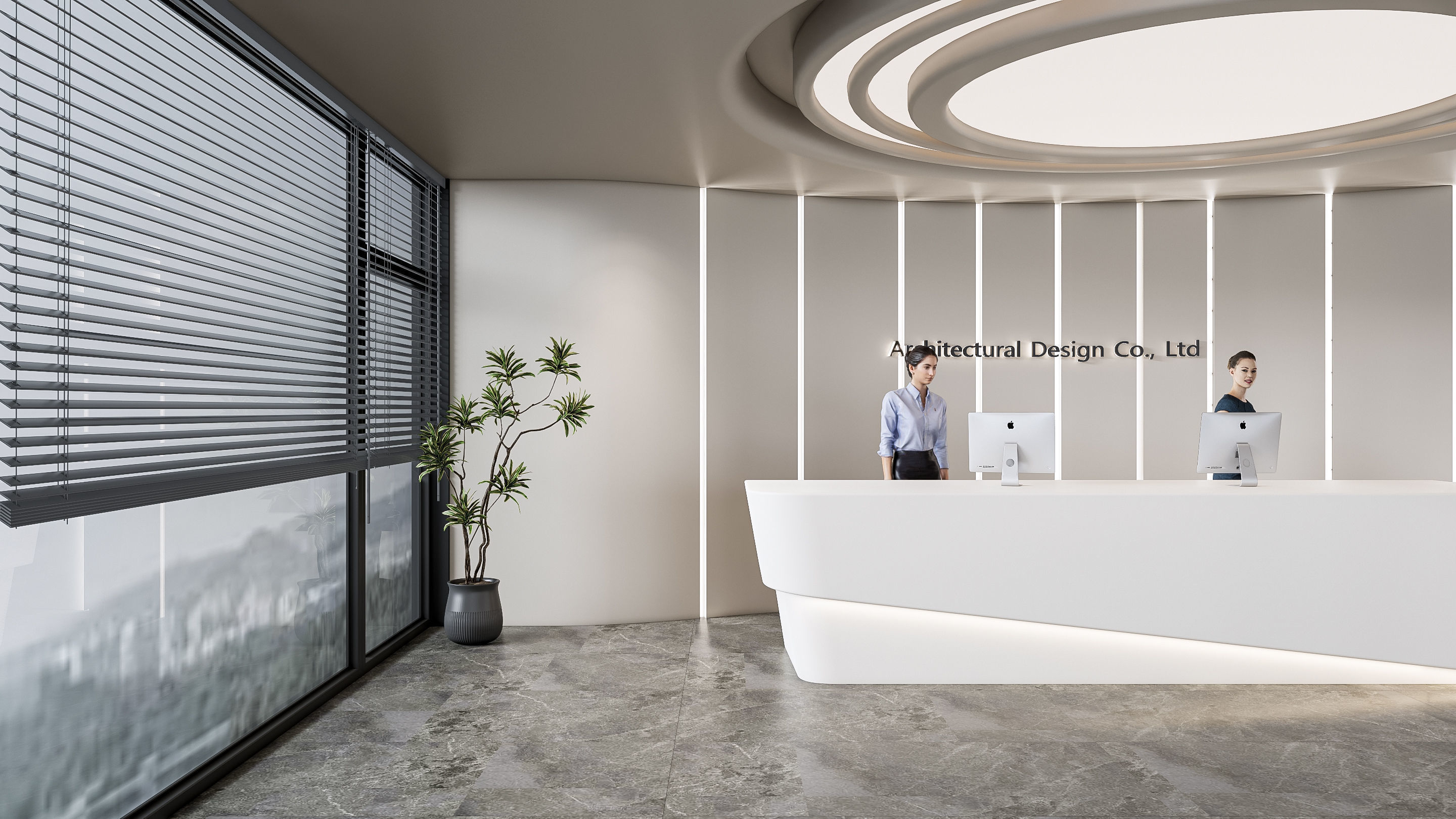 Reception 2 3D model_8