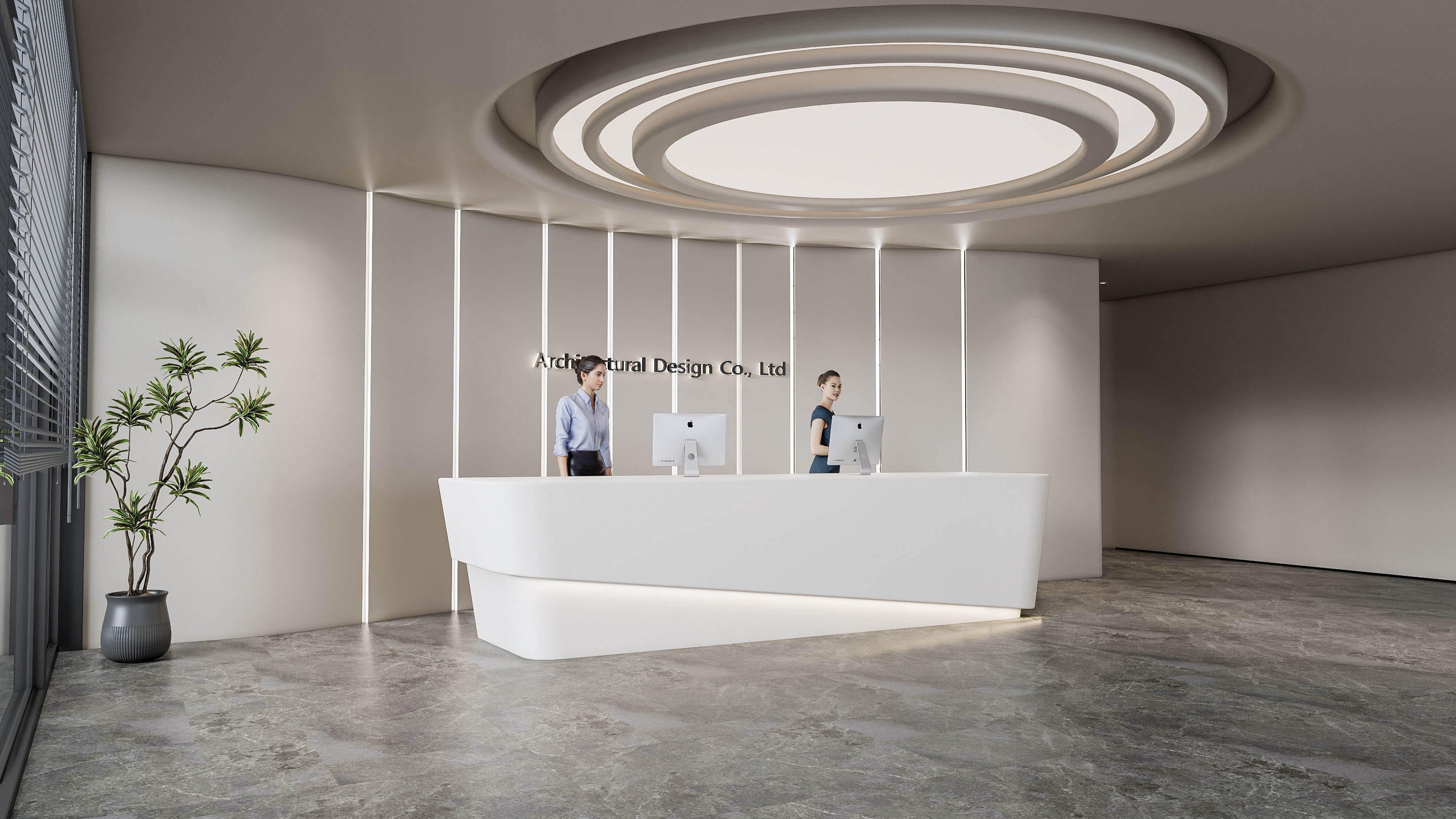 Reception 2 3D model_5