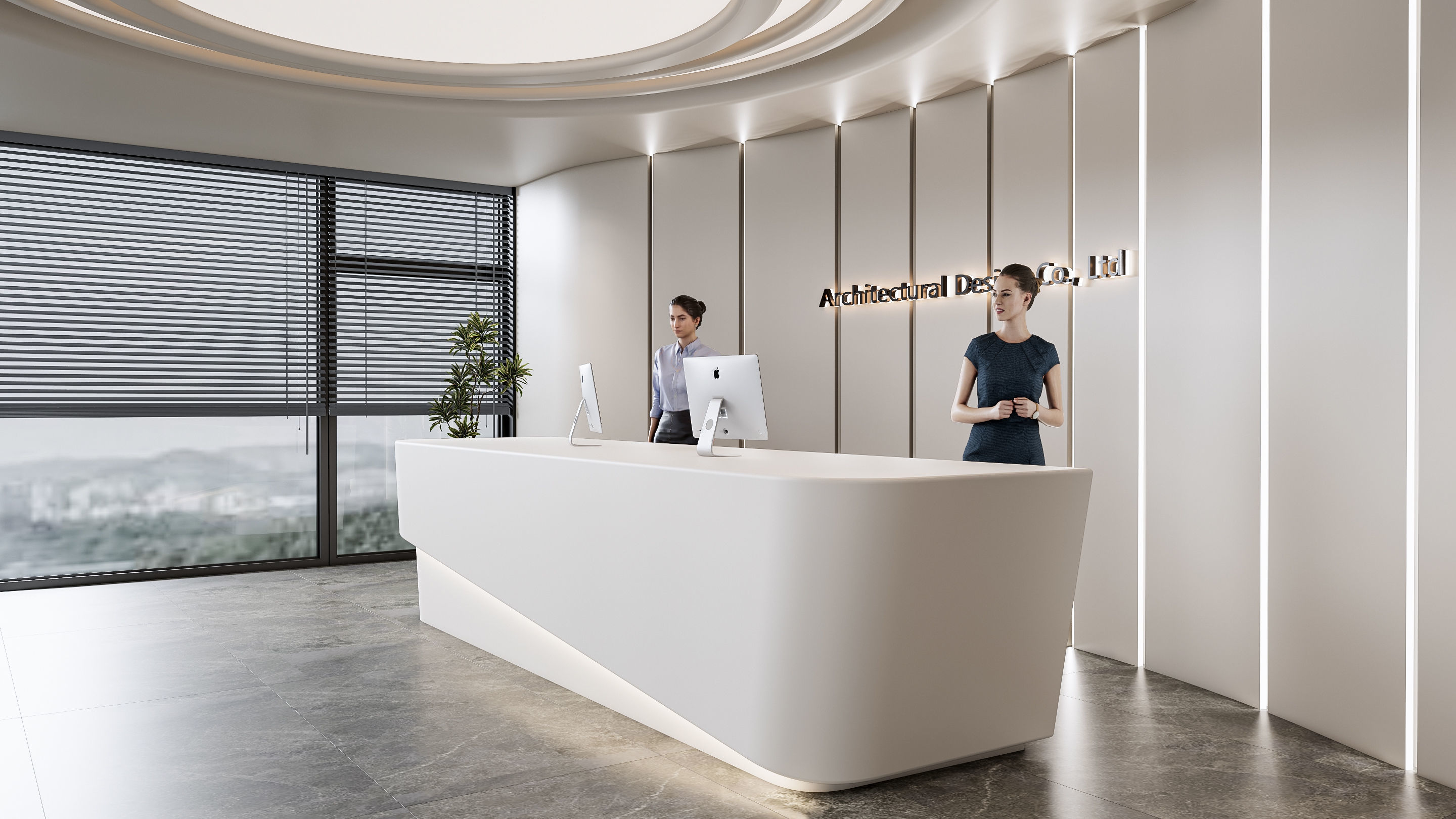 Reception 2 3D model_11