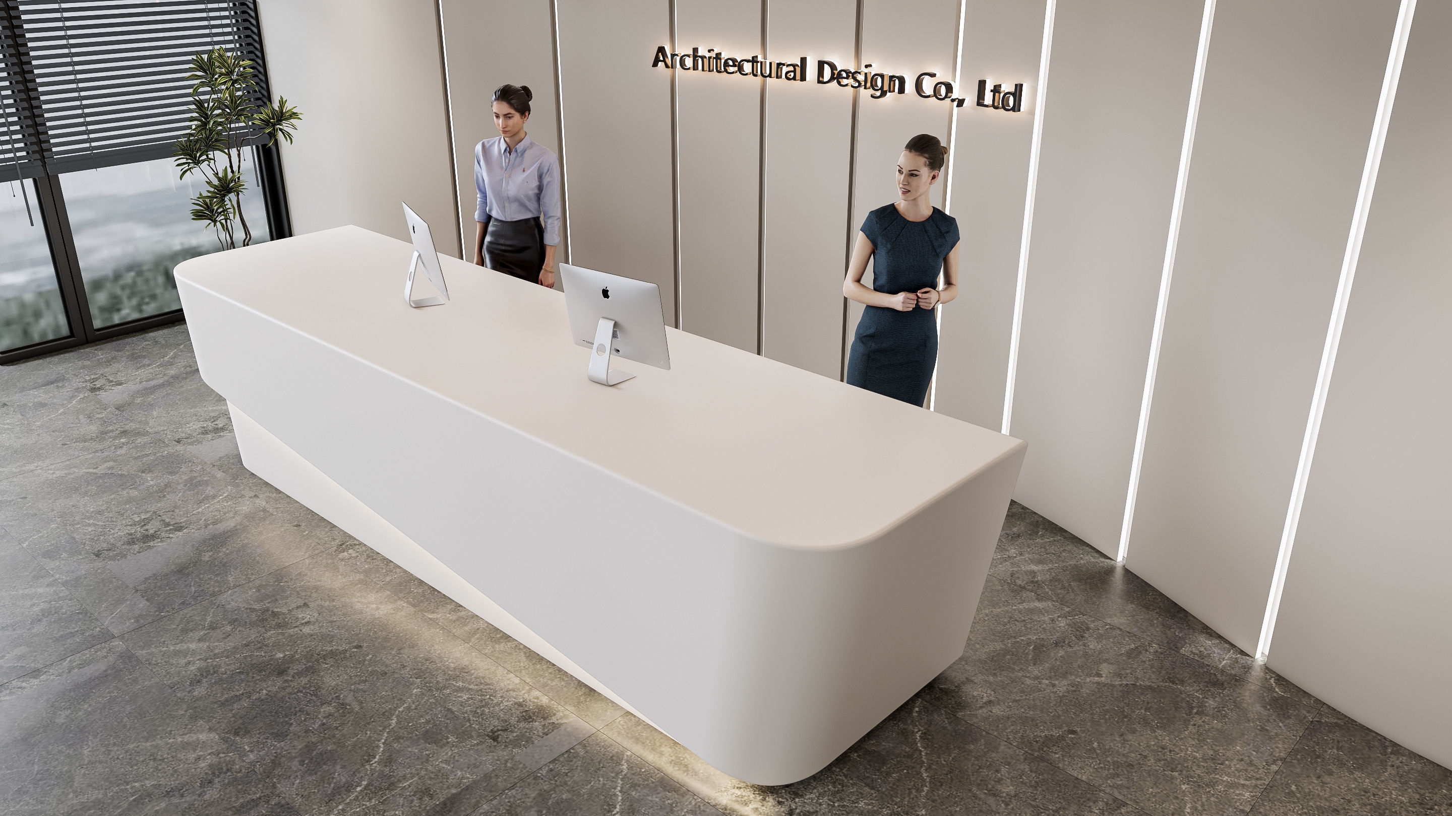 Reception 2 3D model_14