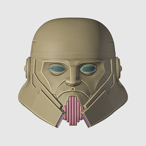 Captain Enoch Helmet 3D print model 3D print model