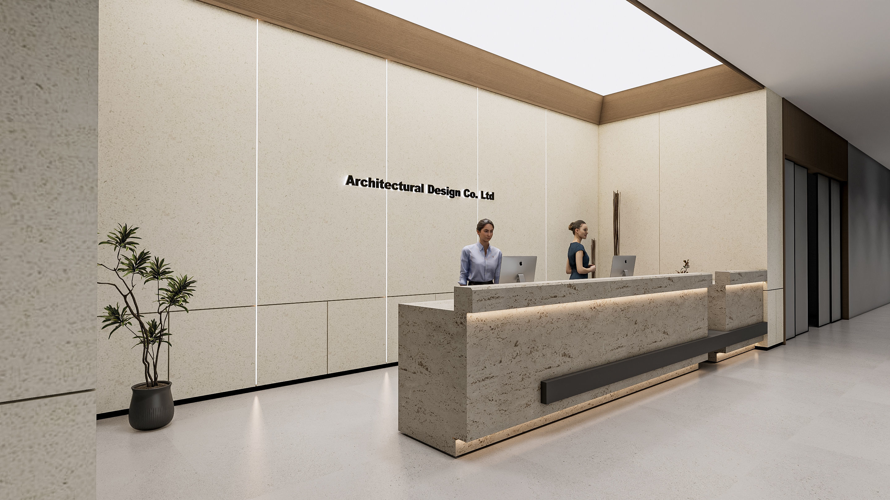 Reception 3 3D model_11