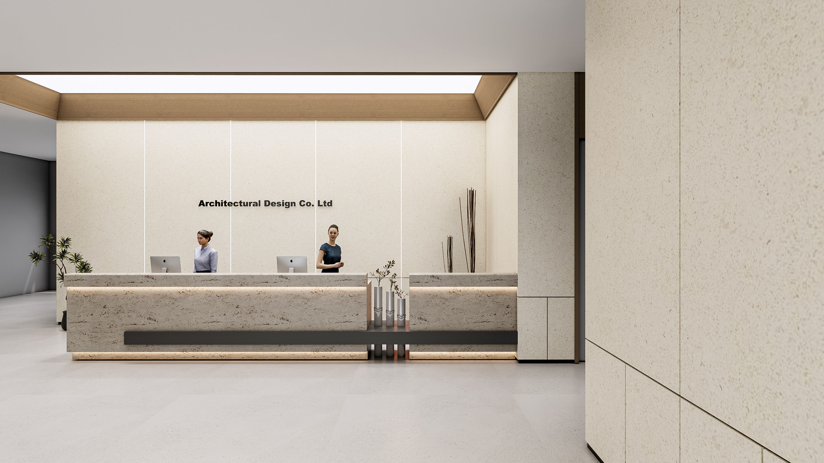 Reception 3 3D model_1