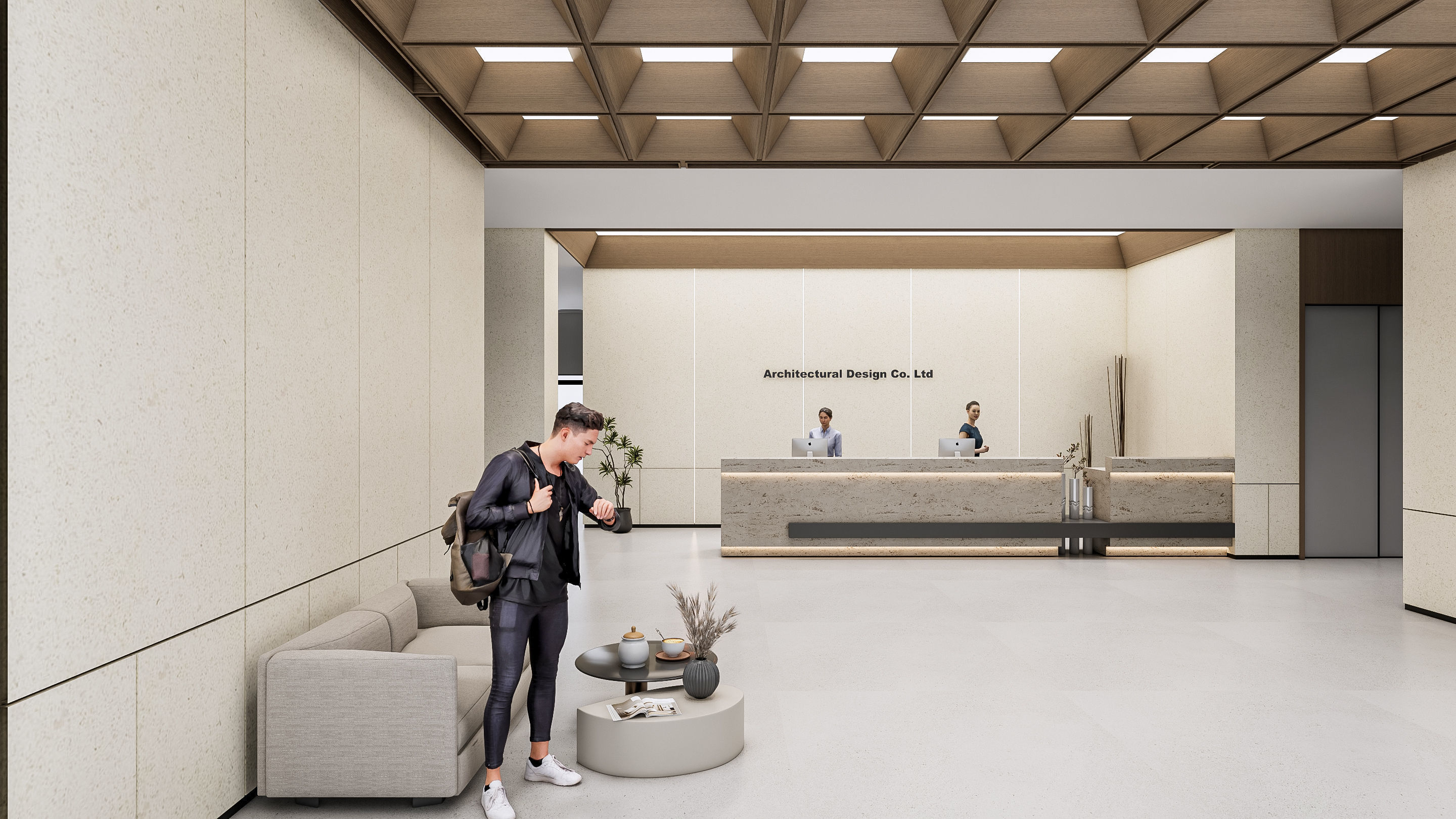 Reception 3 3D model_2