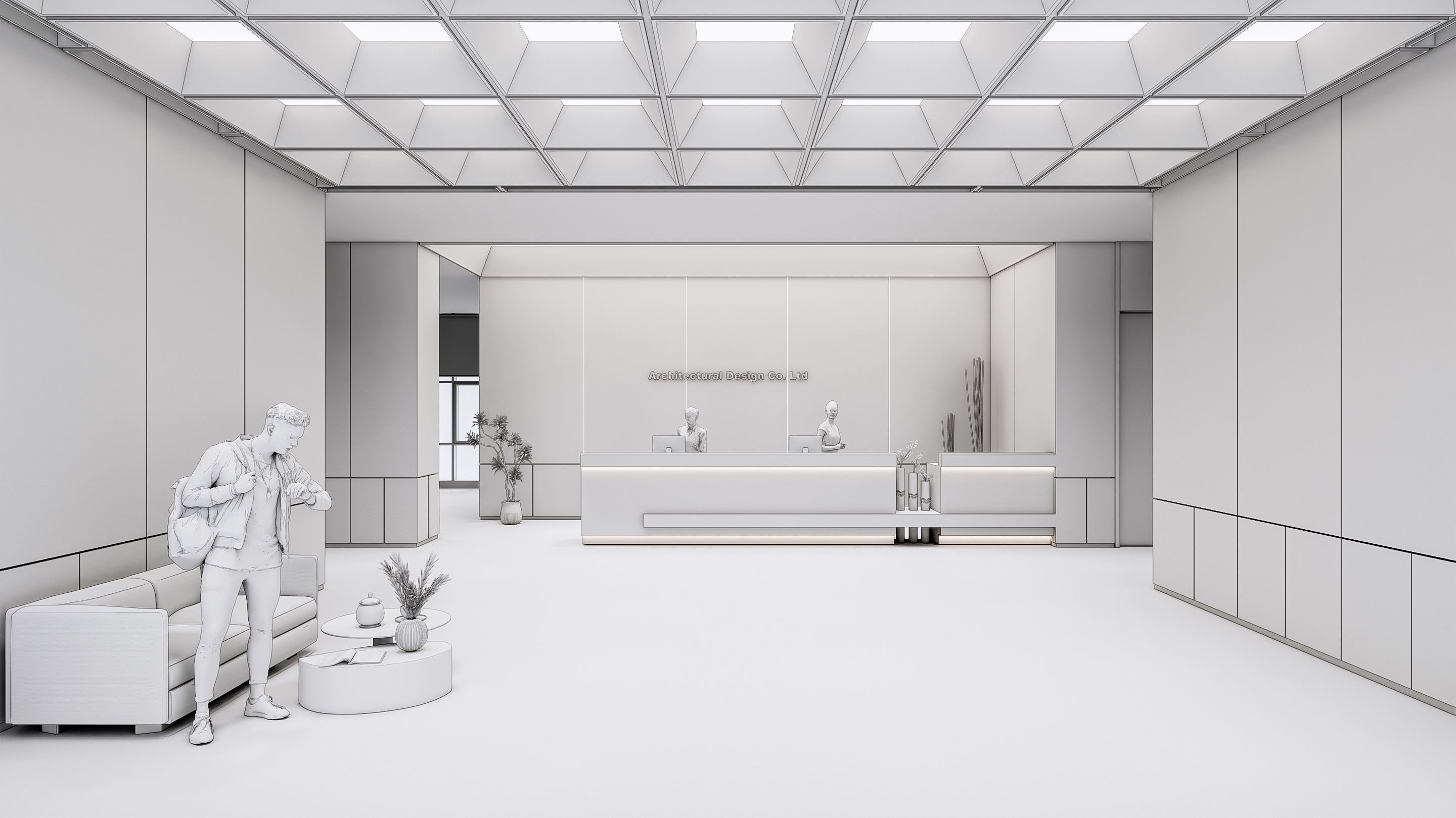 Reception 3 3D model_19