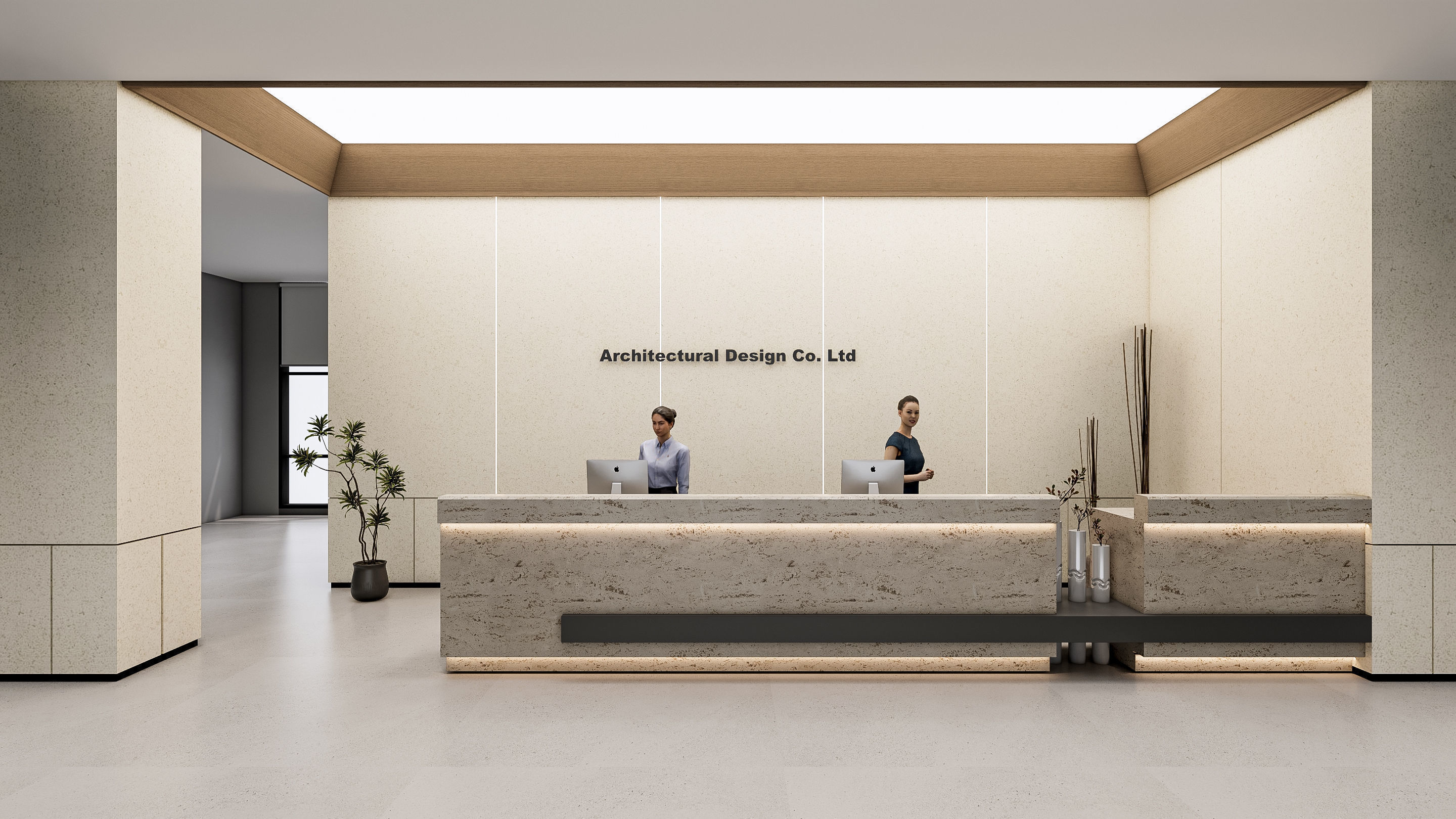 Reception 3 3D model_6