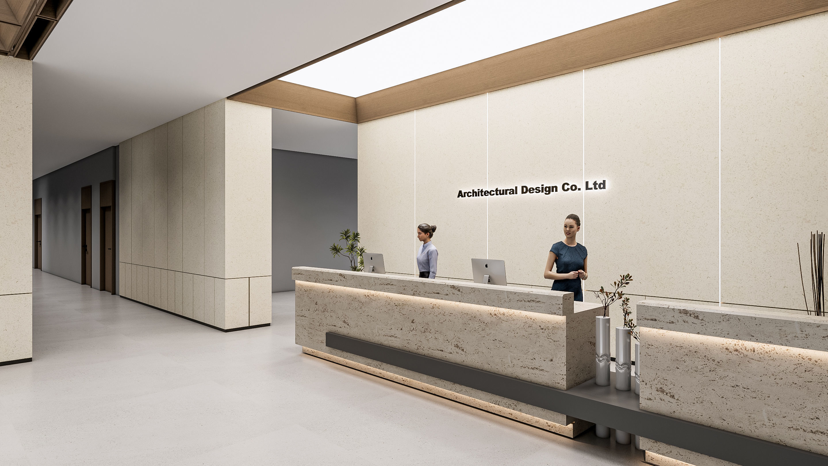 Reception 3 3D model_4