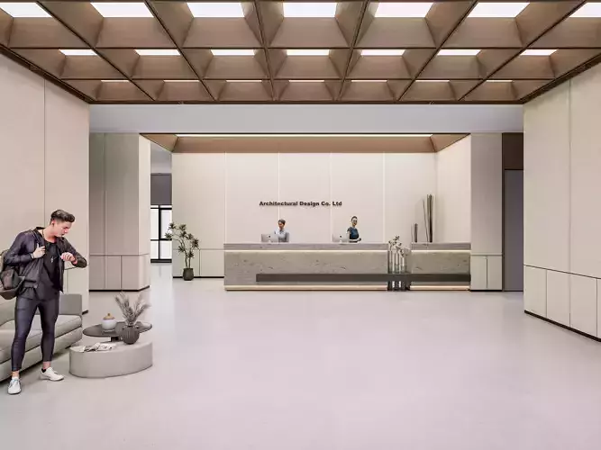 Reception 3 3D model