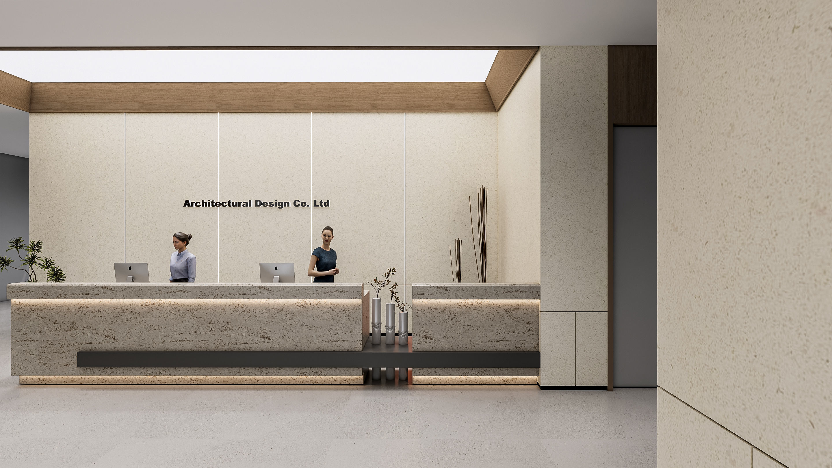 Reception 3 3D model_8