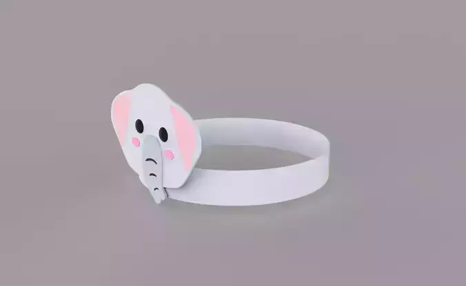 Paper Elephant Headband