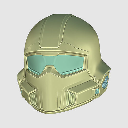 Helldivers B-01 Tactical Helmet 3D print model 3D print model