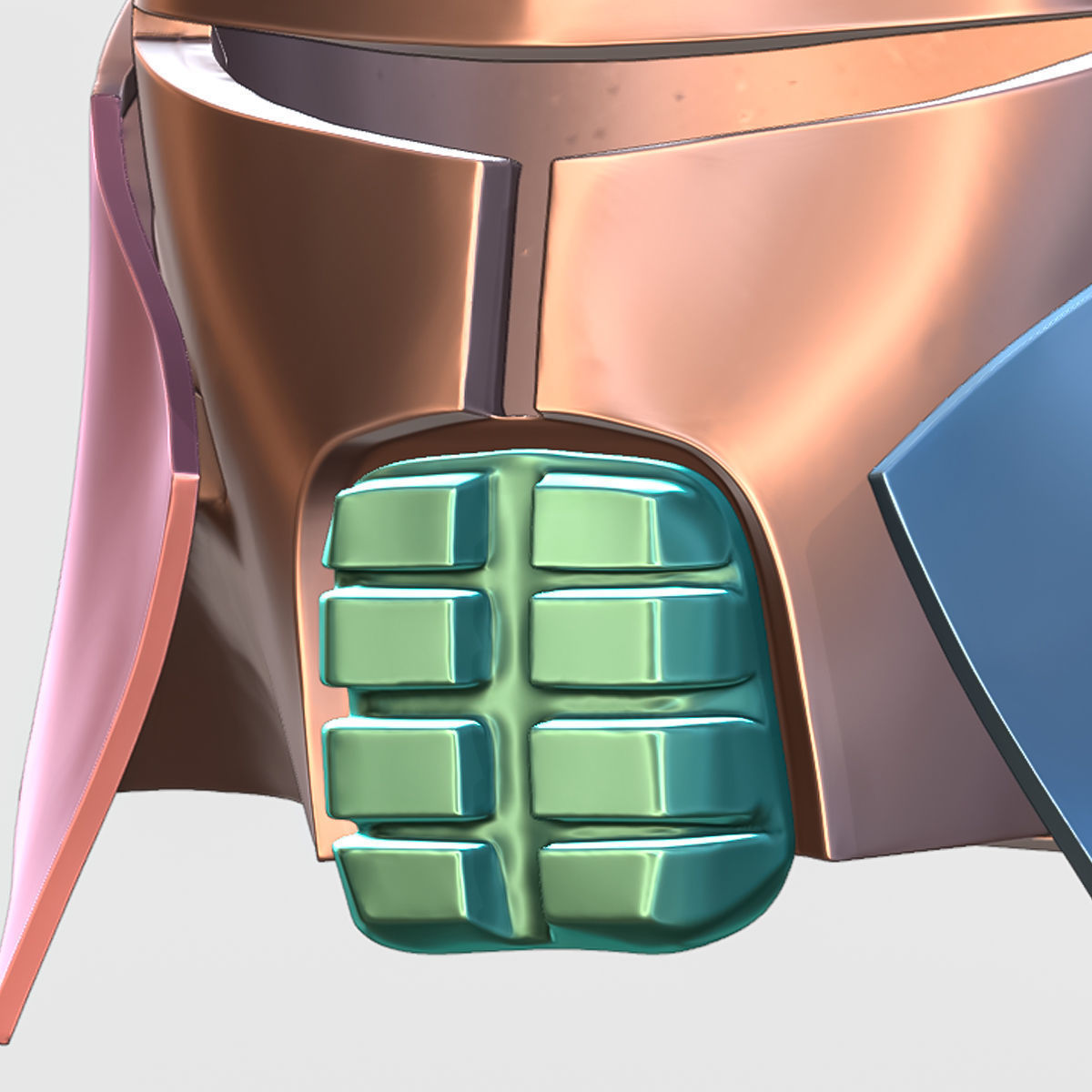 Starkiller Helmet 3D print model 3D print model_4