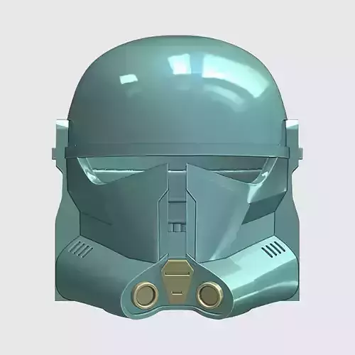 Beskar Trooper Helmet 3D print model