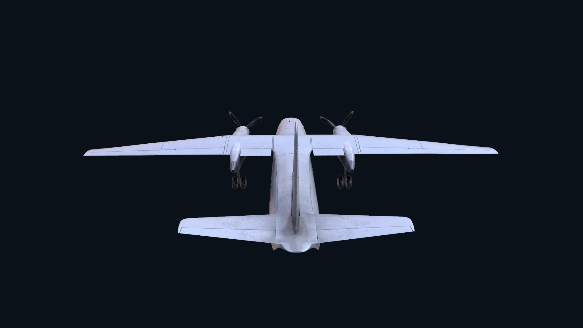 Asset - Army - AN 26 Curl 3D model Realistic Low-poly 3D model_9