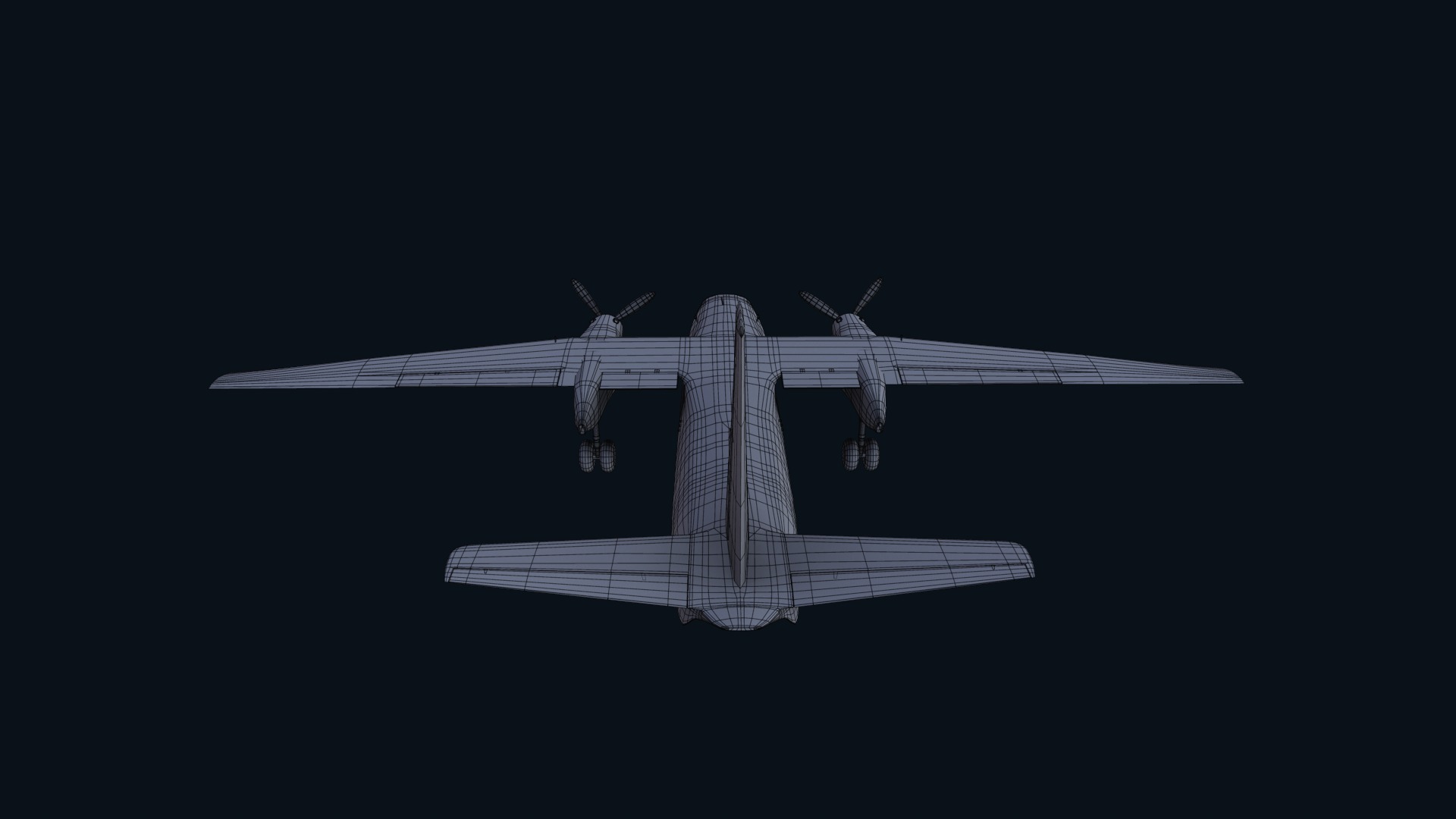 Asset - Army - AN 26 Curl 3D model Realistic Low-poly 3D model_12