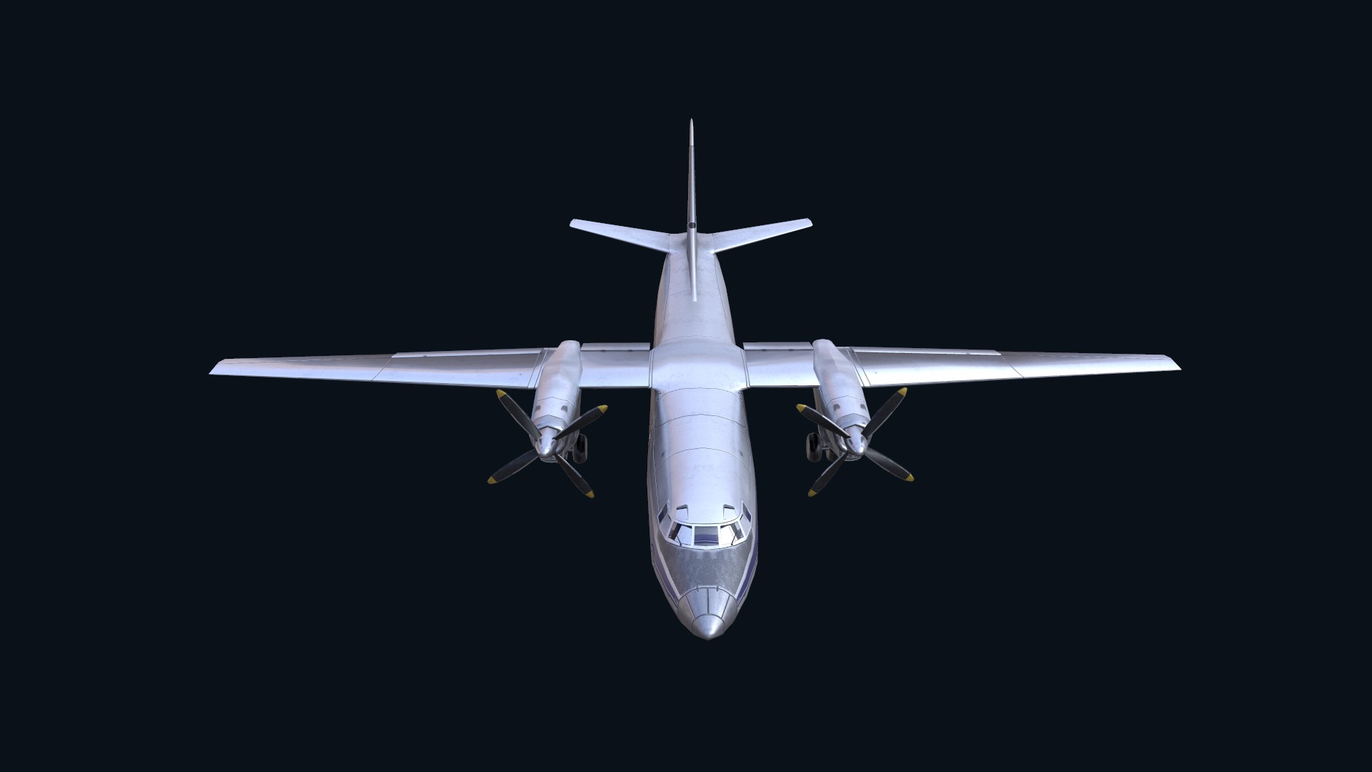 Asset - Army - AN 26 Curl 3D model Realistic Low-poly 3D model_20