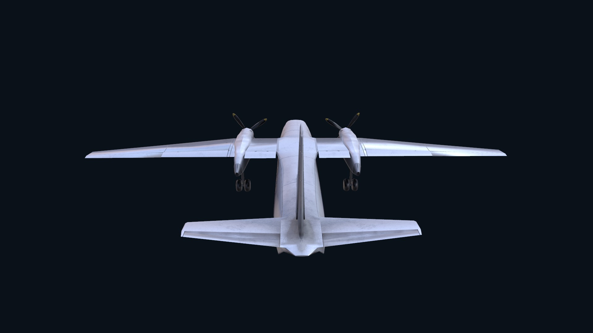 Asset - Army - AN 26 Curl 3D model Realistic Low-poly 3D model_21