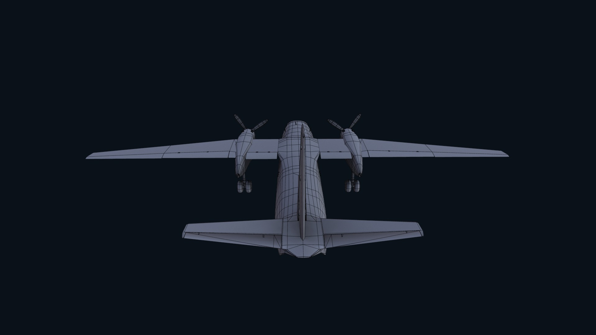 Asset - Army - AN 26 Curl 3D model Realistic Low-poly 3D model_18