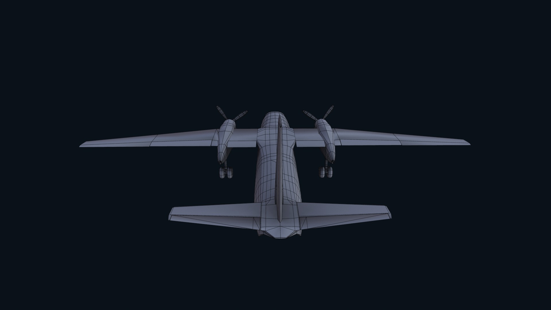 Asset - Army - AN 26 Curl 3D model Realistic Low-poly 3D model_24