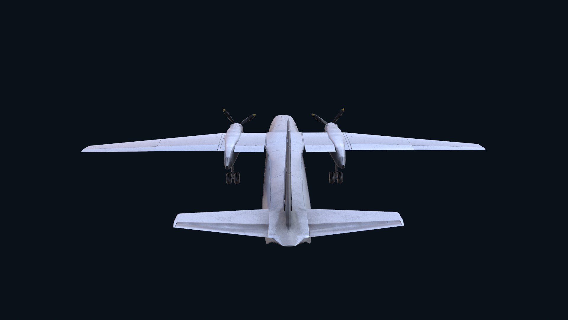 Asset - Army - AN 26 Curl 3D model Realistic Low-poly 3D model_15