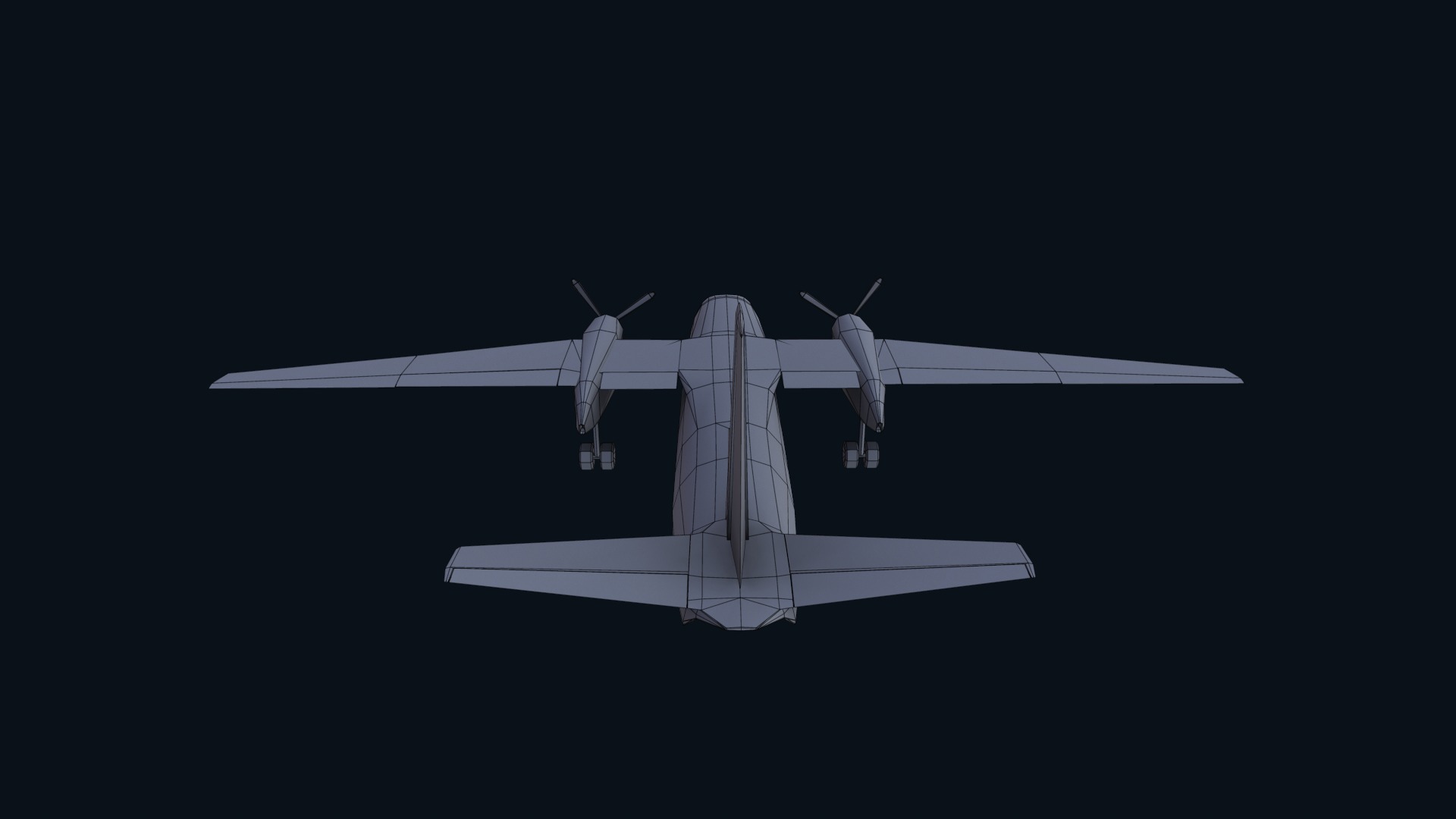 Asset - Army - AN 26 Curl 3D model Realistic Low-poly 3D model_30