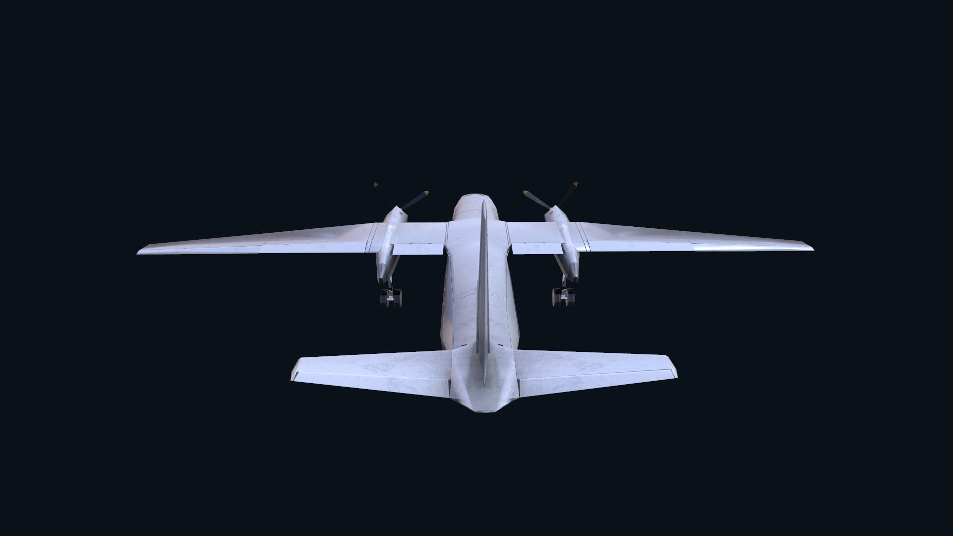 Asset - Army - AN 26 Curl 3D model Realistic Low-poly 3D model_33