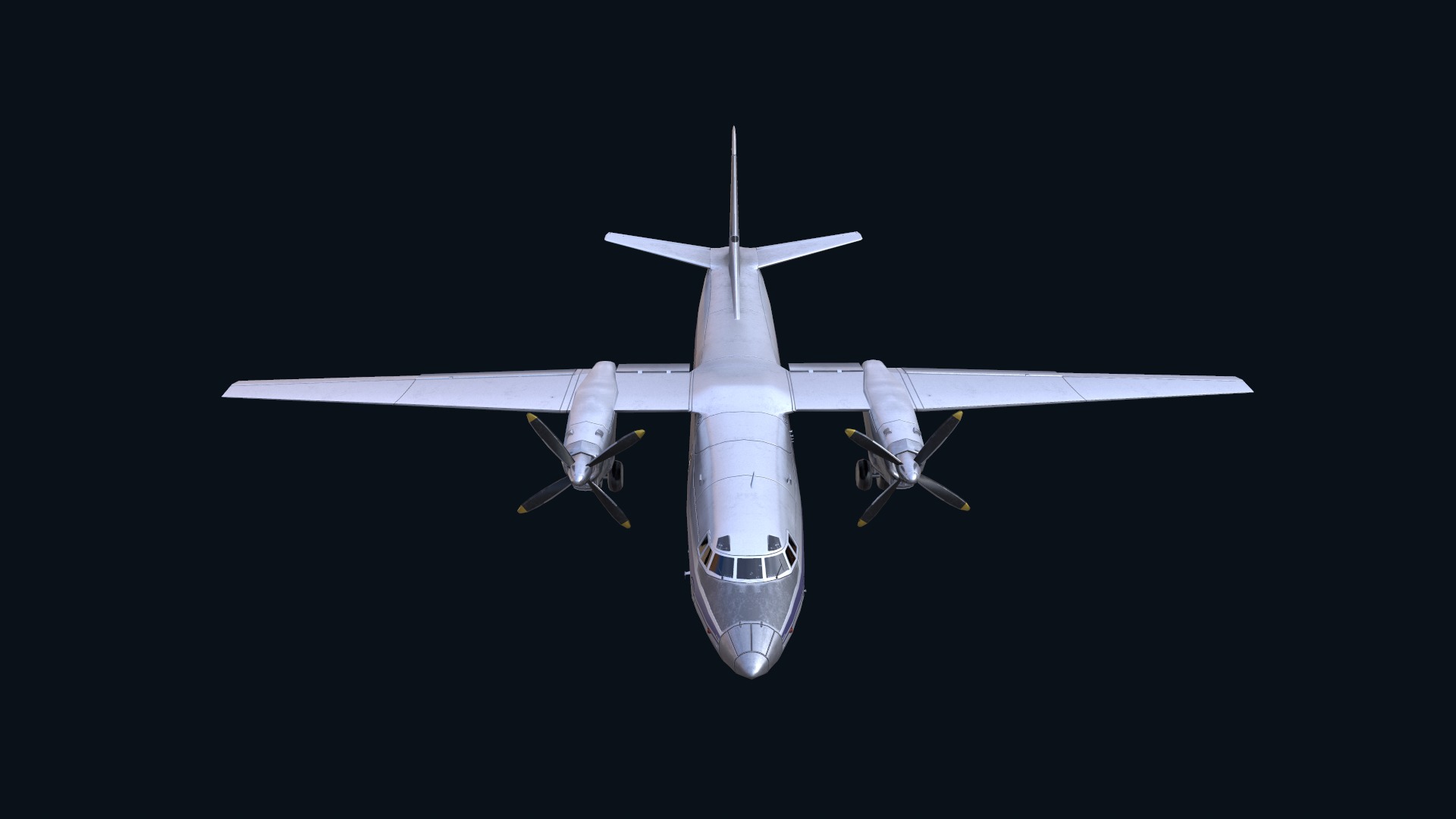 Asset - Army - AN 26 Curl 3D model Realistic Low-poly 3D model_14