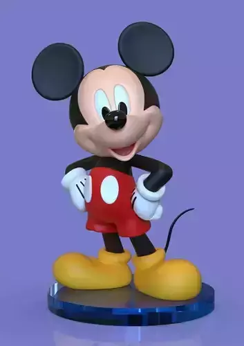 Mickey Mouse 3D print model