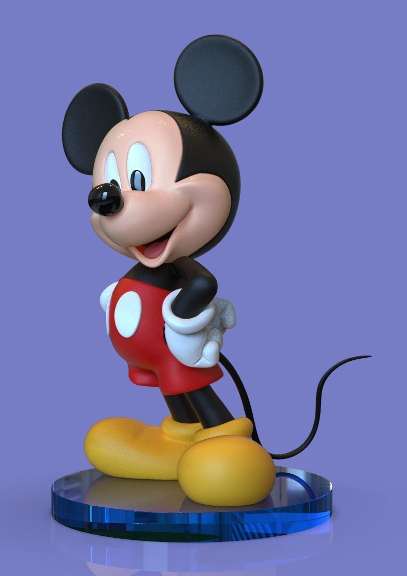 Mickey Mouse 3D print model_3