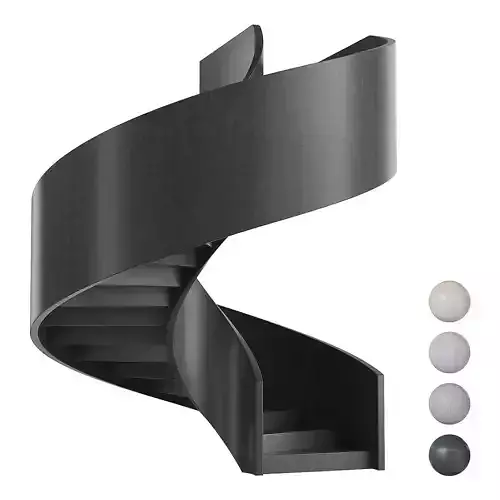 Spiral staircase 17 3D model