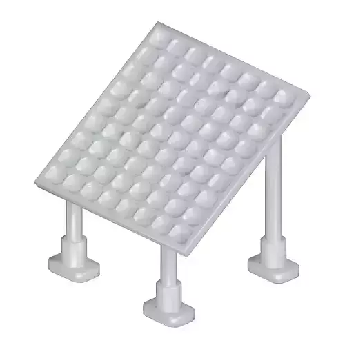 Games Solar Panel Toy Low-poly 3D model
