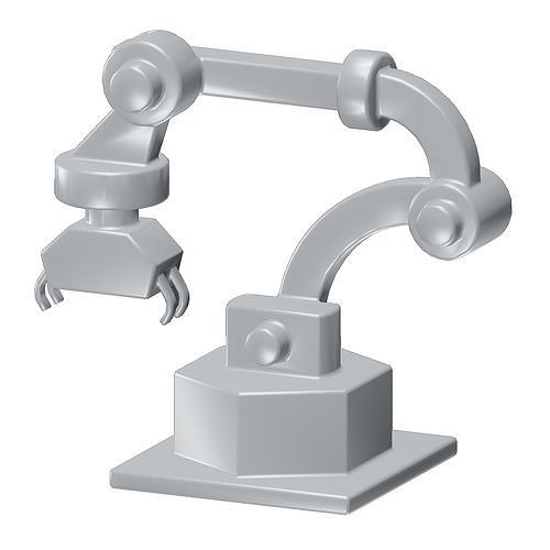 Games Industrial Robot Toy Low-poly 3D model