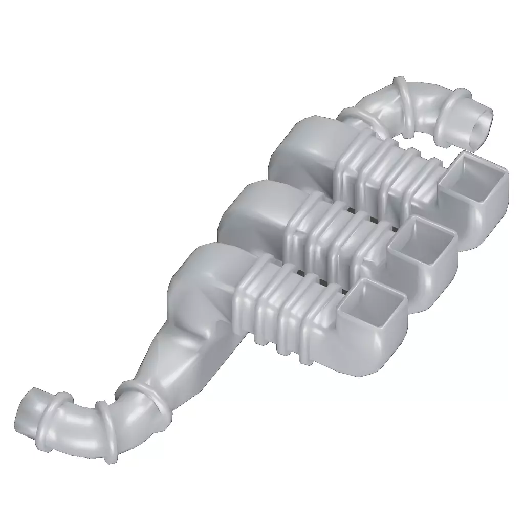 Games Air Duct Toy Low-poly 3D model_0