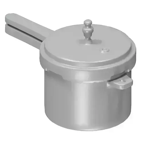 Games Cooker Toy Low-poly 3D model