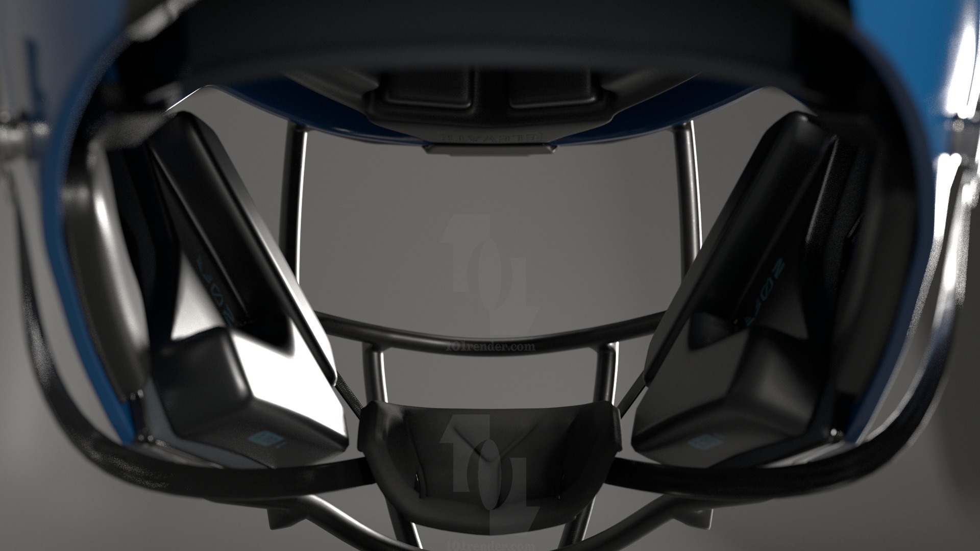 Vicis ZERO2 Football Helmet 3D model_7
