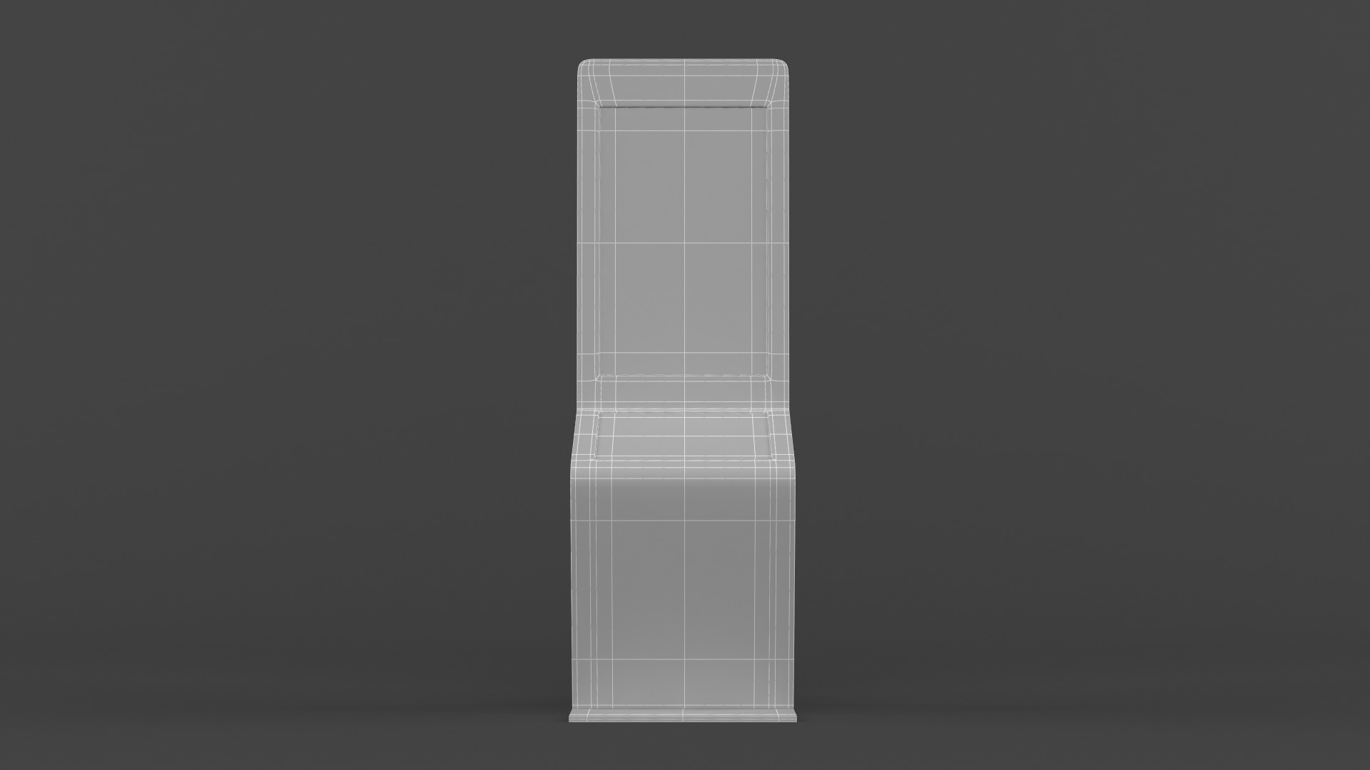 Electronic Kiosk 3D model_7