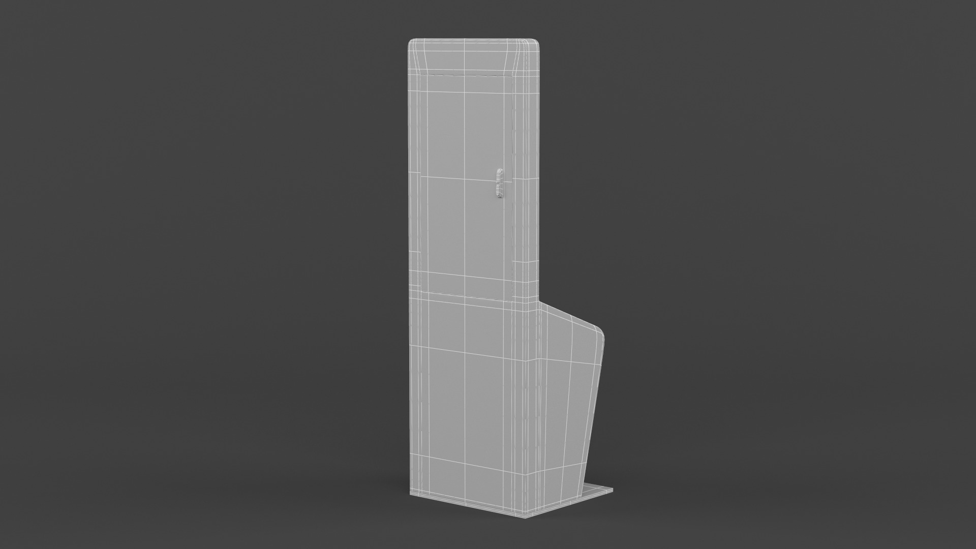 Electronic Kiosk 3D model_10