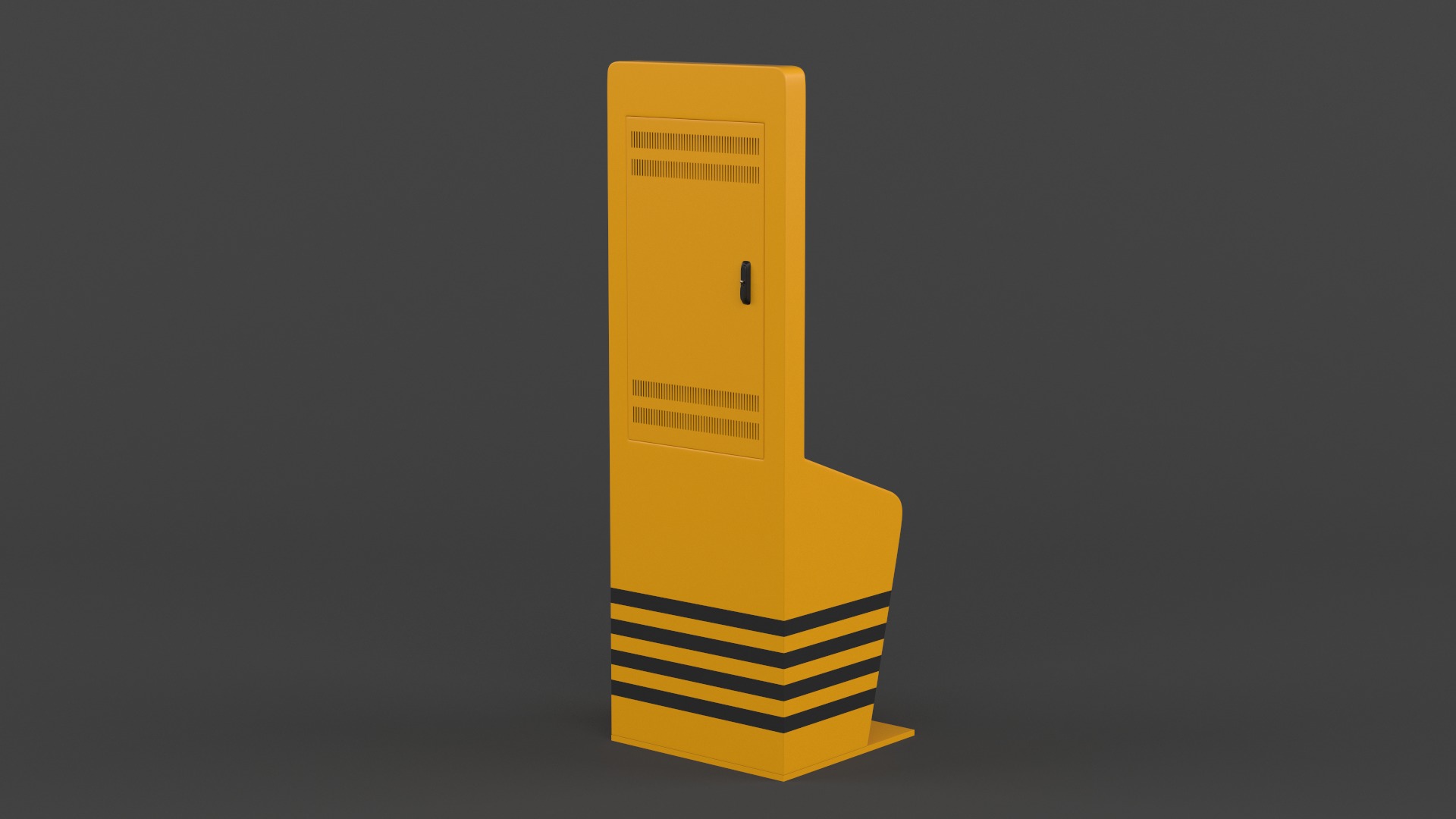 Electronic Kiosk 3D model_4