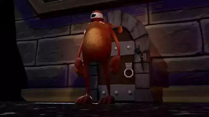 Danny stylized 3d model