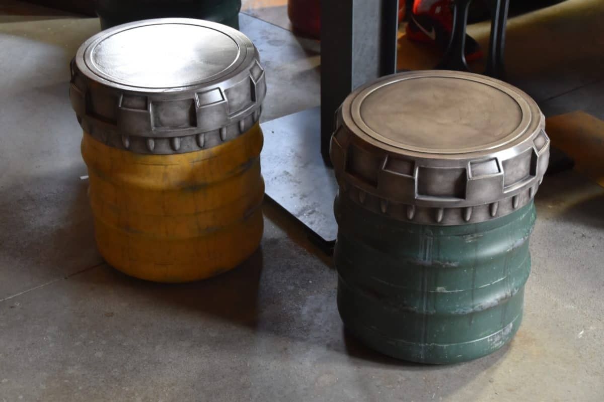 Docking Bay 7 Barrel 1-6 scale Hottoys Free 3D print model_7